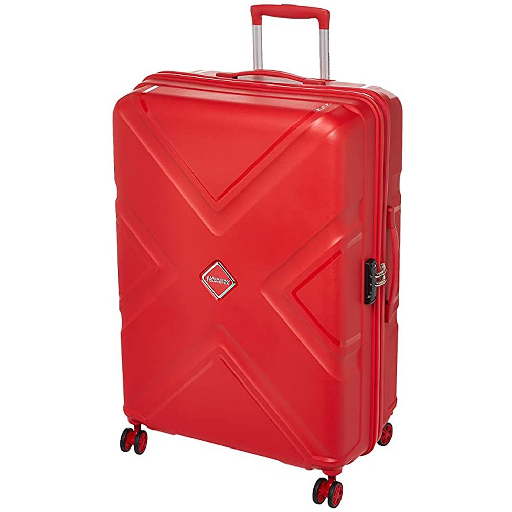 American Tourister - Kross Spinner Hard Check-In Luggage Bag - 68cm - Formula Red