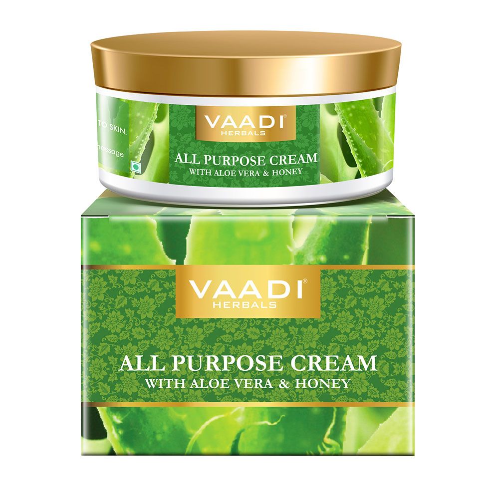 Vaadi Herbals - All Purpose Cream w/ Aloe Vera & Honey - 150 gm