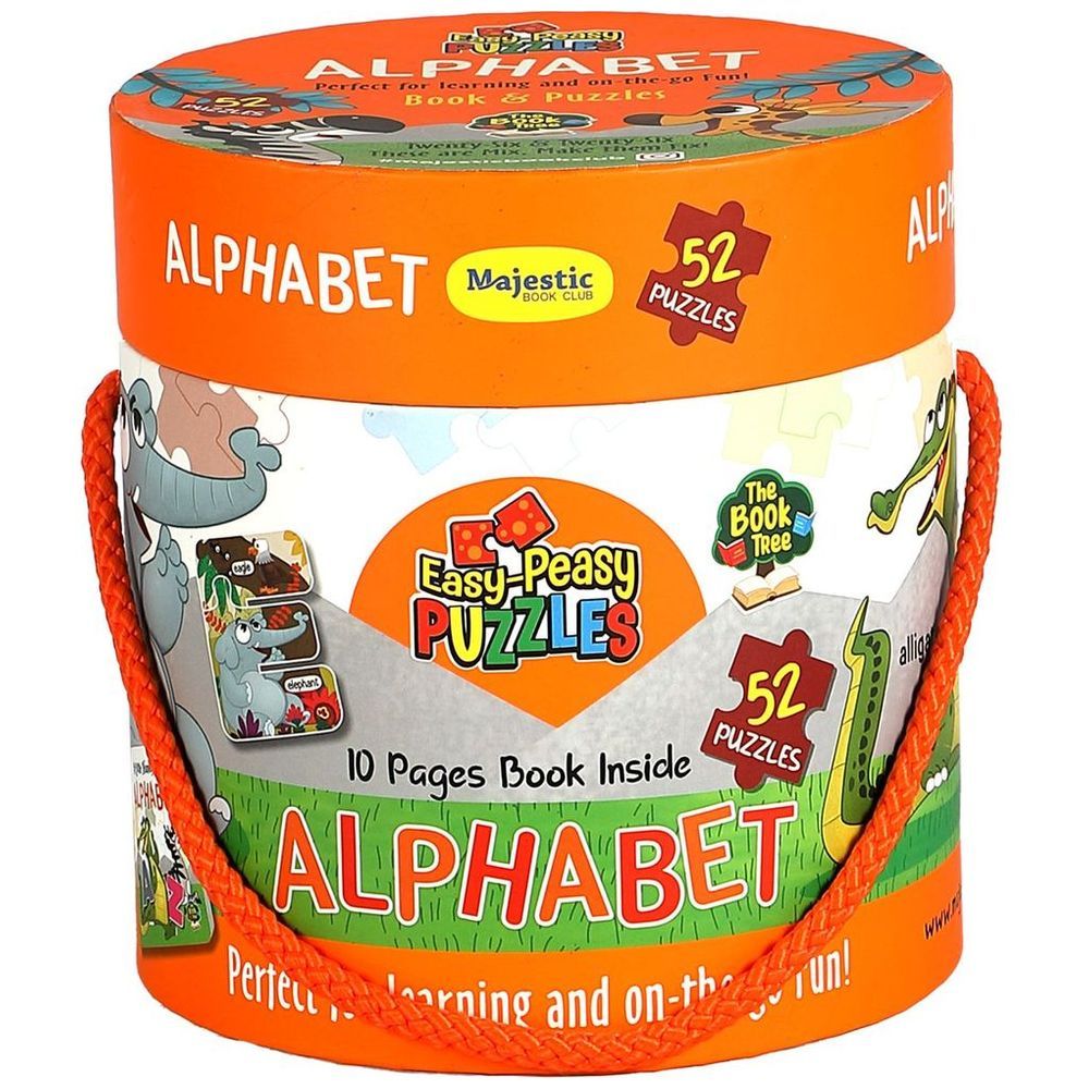 Alphabet Puzzle 52pcs With Puzzle Book