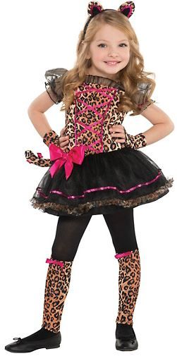 Precious Leopard Girl Costume