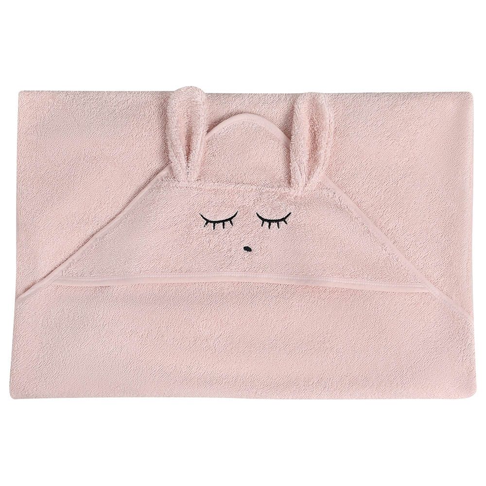 Elli Junior - Hooded Towel Pink