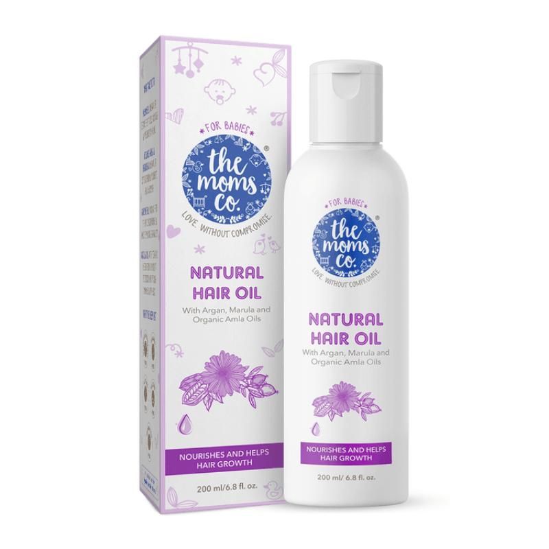 The Moms Co Natural Baby Hair Oil 200ml