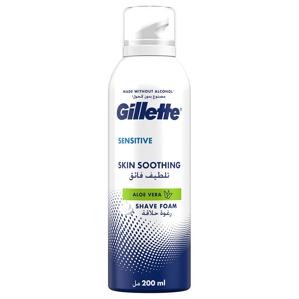 Gillette - Skin Soothing Shaving Foam - 200 ml