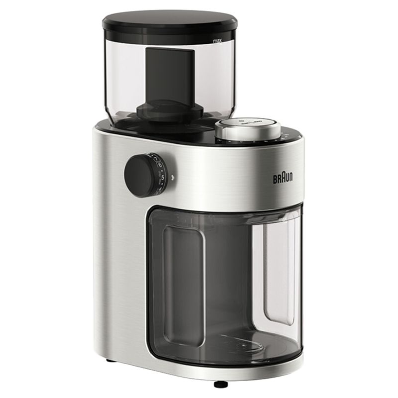 Braun - FreshSet Burr Coffee Grinder - Stainless Steel