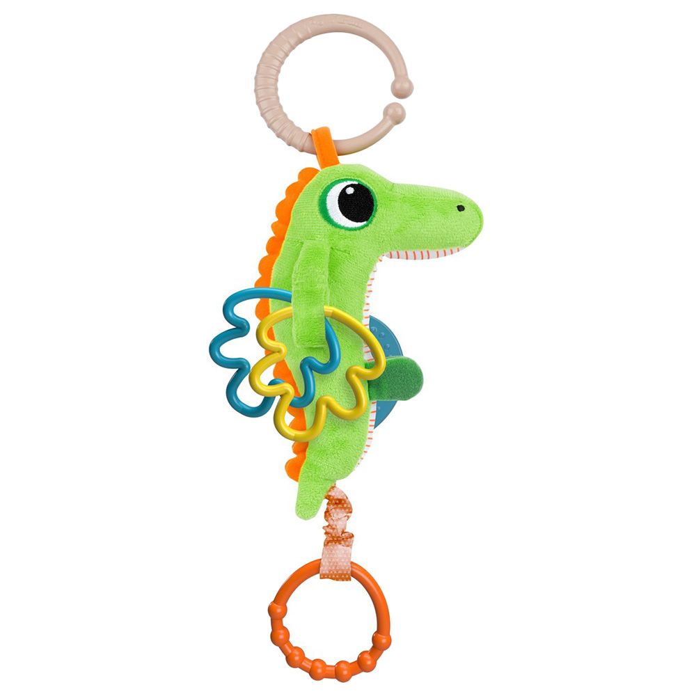 Chicco - Vibrating Crocodile Fabric Rattle