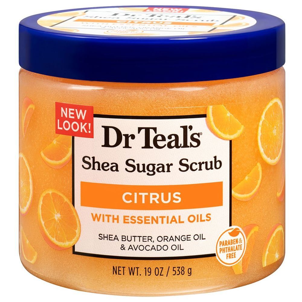 Dr Teal's - Shea Sugar Body Scrub Citrus - 538g