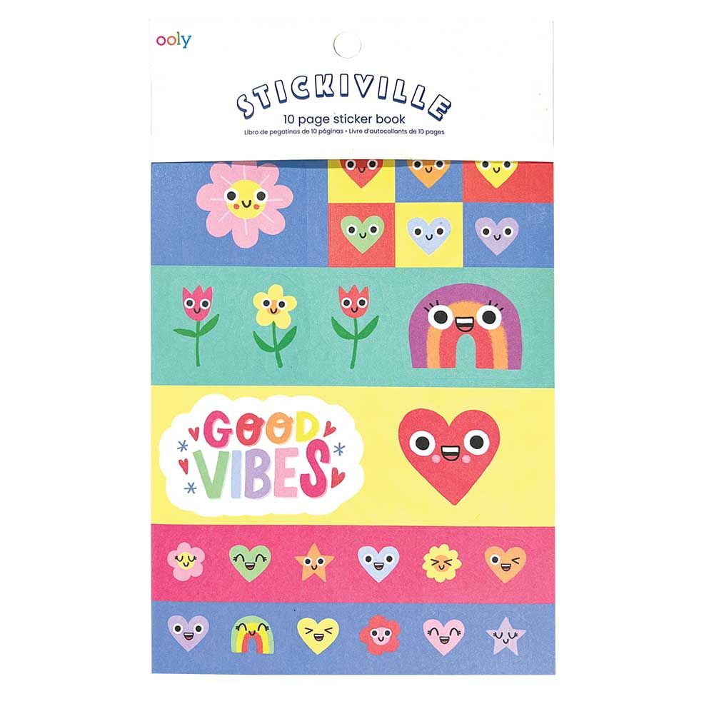 Ooly - Stickiville Stickers Book - Happy Hearts