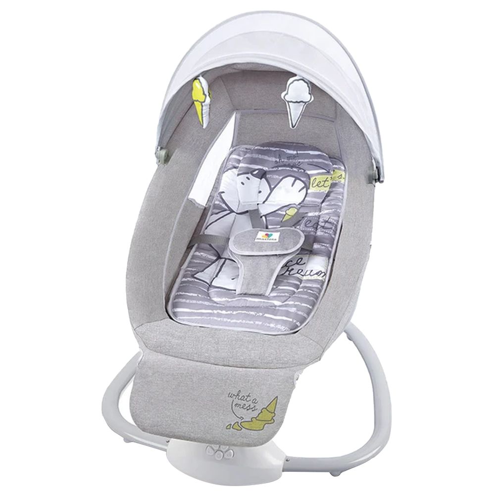 Mastela - 3-In-1 Baby Swing, Bassinet And Cradle - Grey