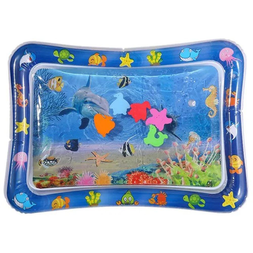 Buddiez - Tummy Play Water Mat - Swim with Dolphins