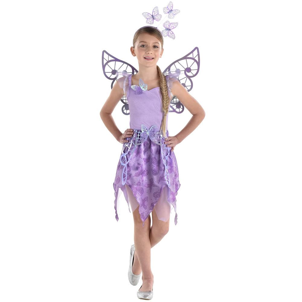 Party Centre - Flutter Child Shimmering Butterfly - Fancy Costume