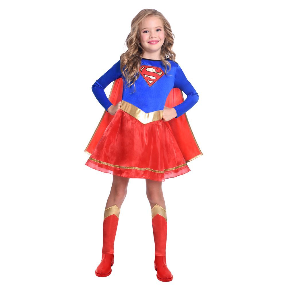 Party Centre - Child Supergirl Classic - Fancy Costume