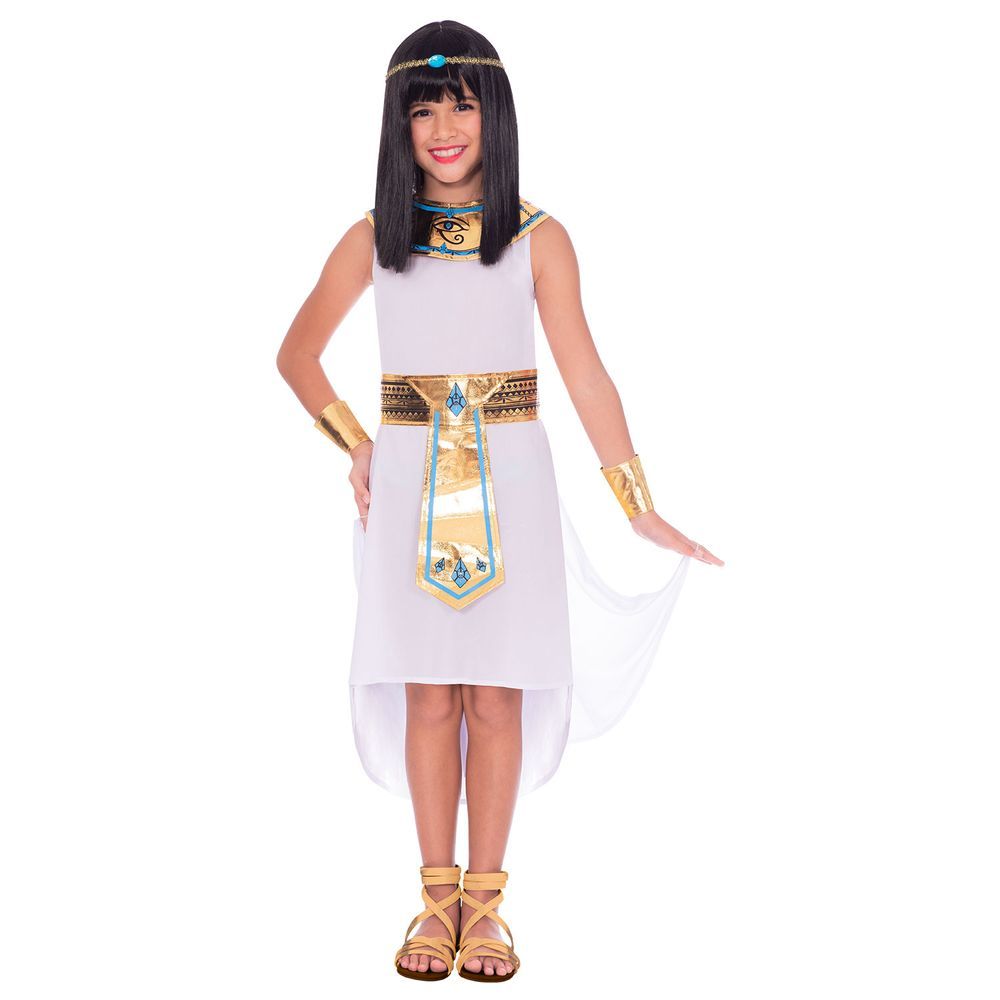 Party Centre - Childrens Egyptian Girl Fancy Costume