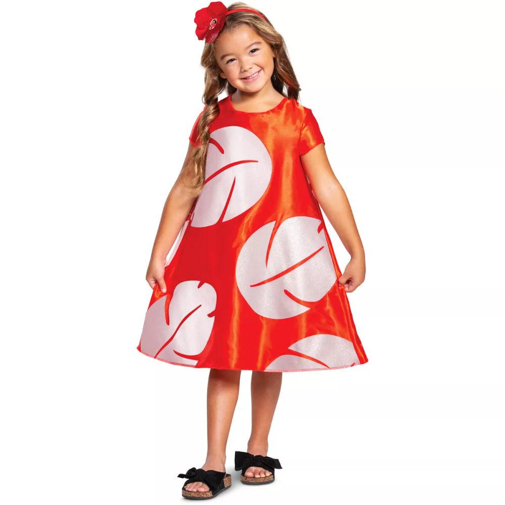 Party Centre - Disney Lilo Child Classic Costume - Red