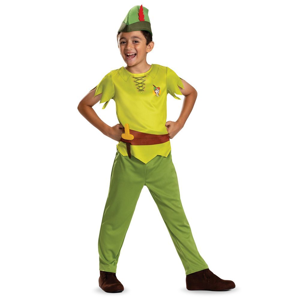 Party Centre - Peter Pan Child Classic Costume - Green