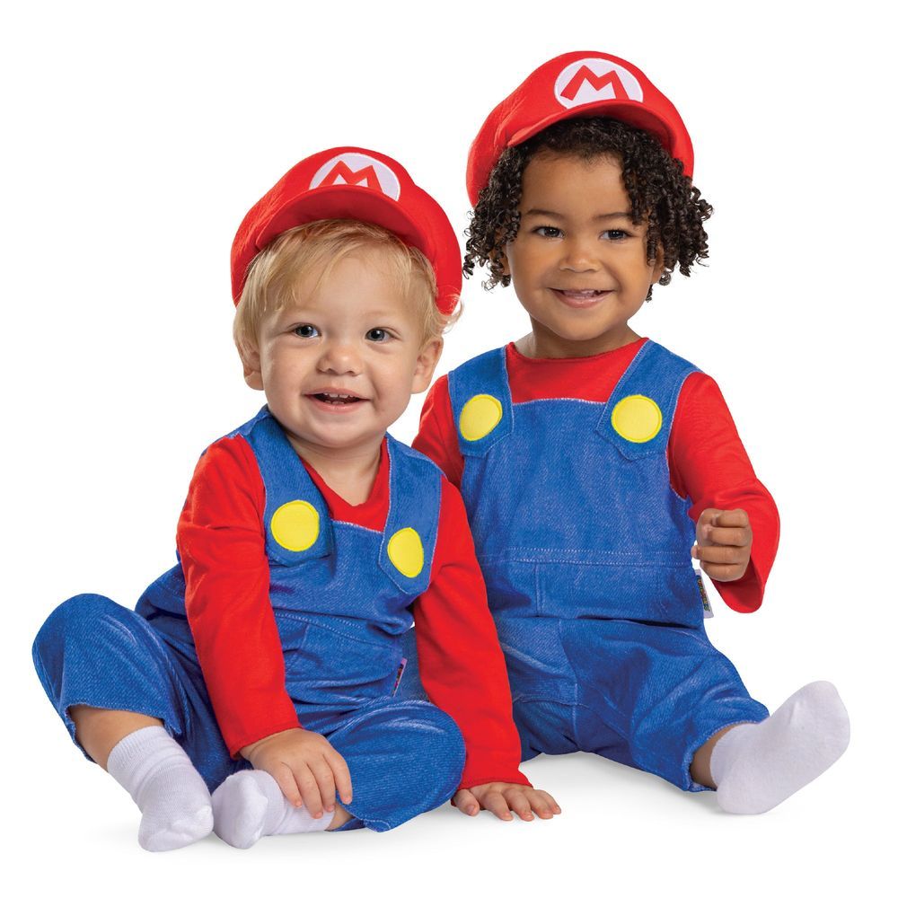 Party Centre - Infant Mario Costume - 12-18m