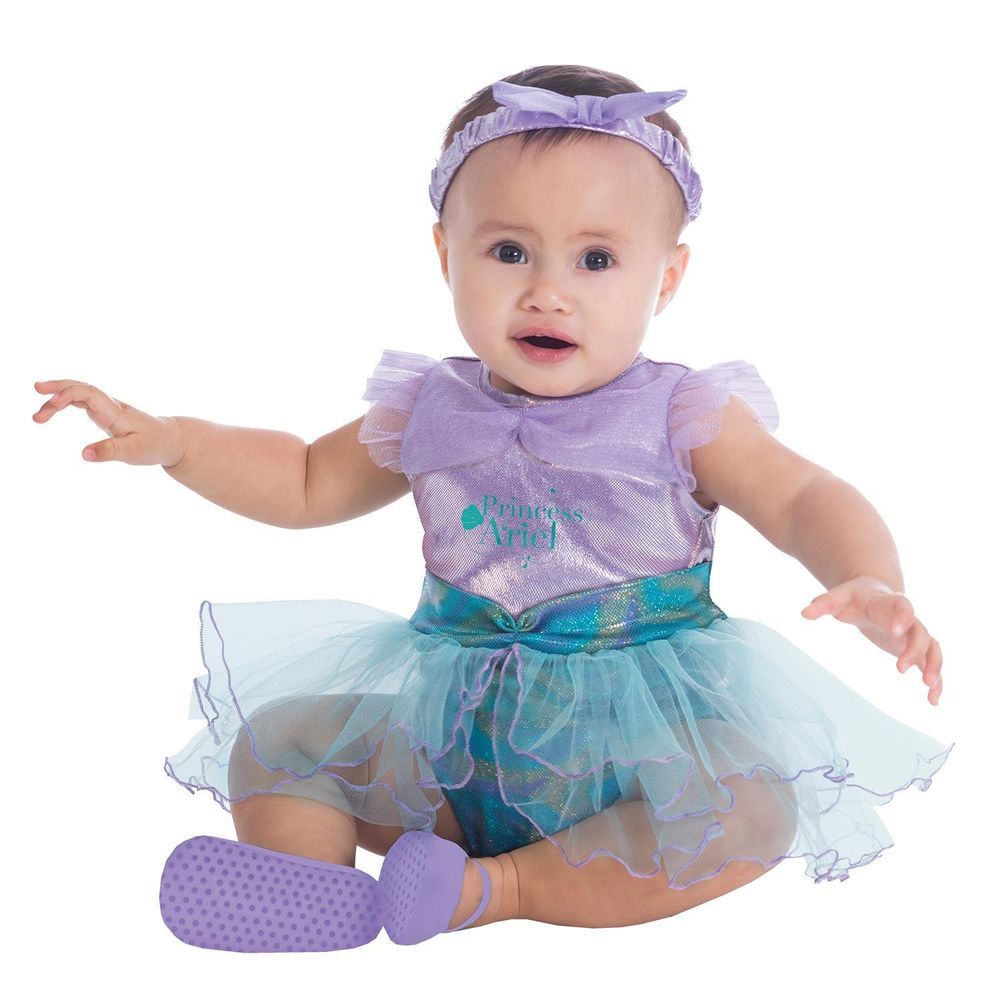 Party Centre - Infant Ariel Tutu Fancy Costume