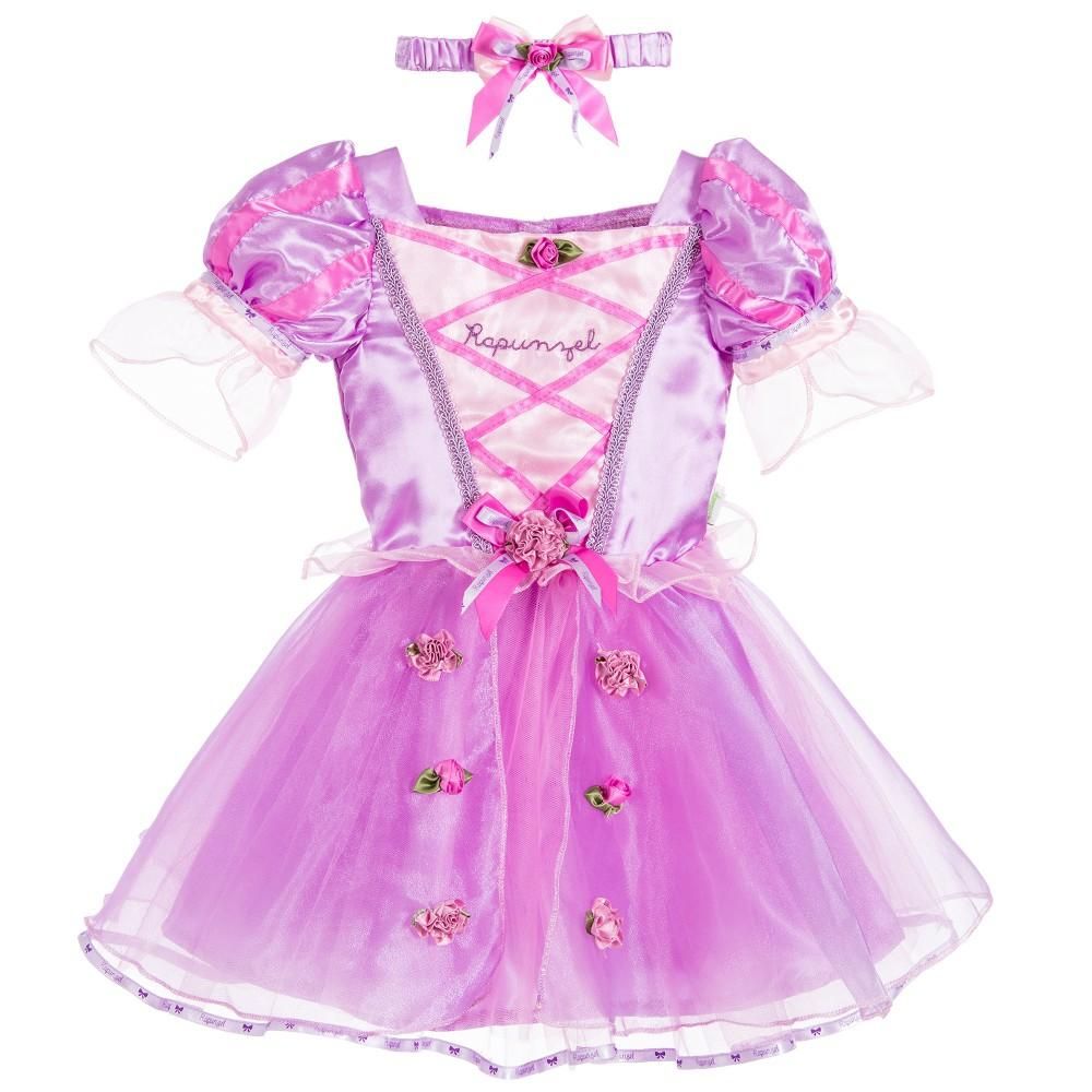 Party Centre - Child Disney Rapunzel Princess Fancy Dress Costume