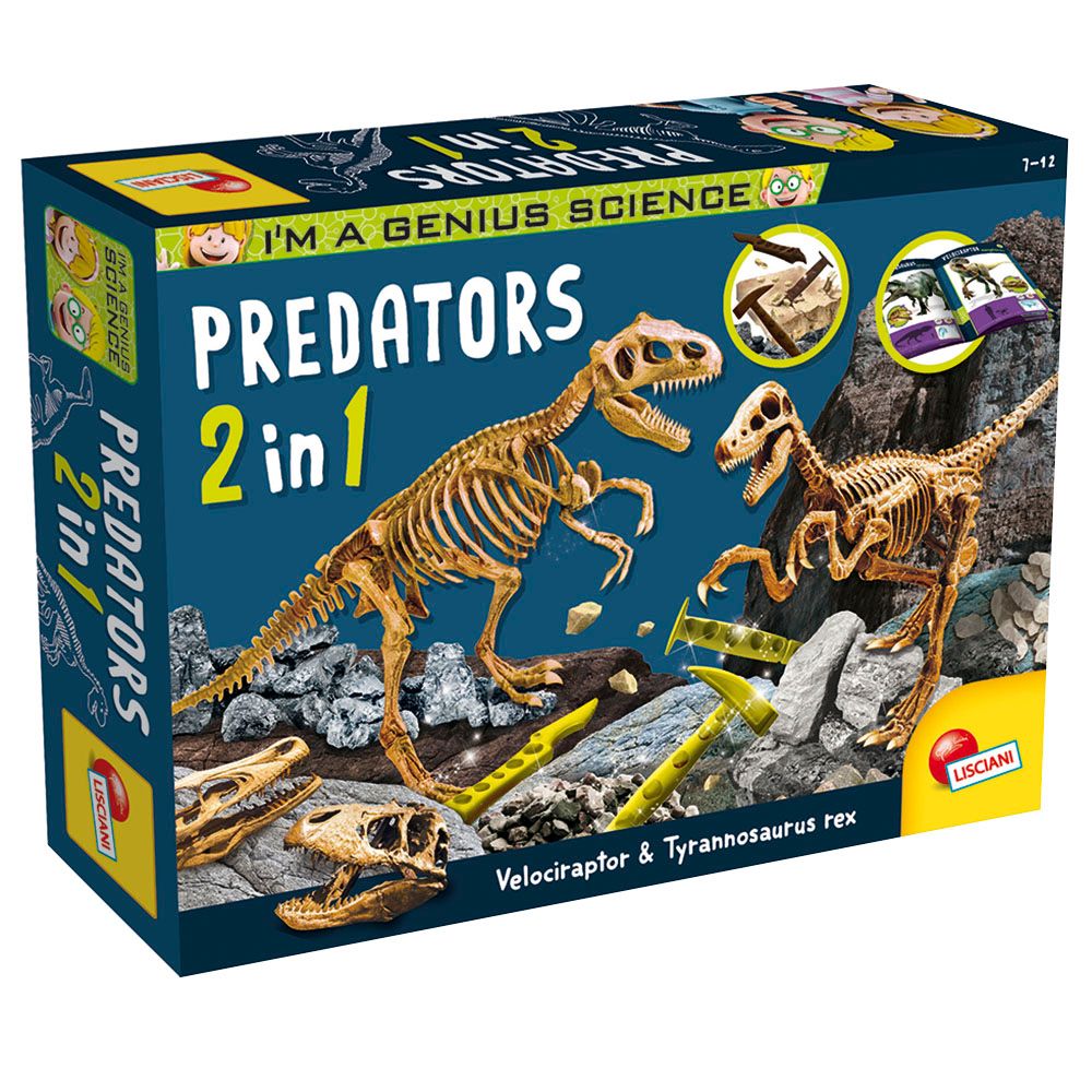 I'm A Genius Science - 2-In-1 DIY Predators Kit