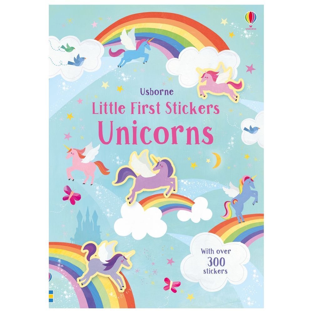 Usborne Books - Little First Stickers - Unicorns