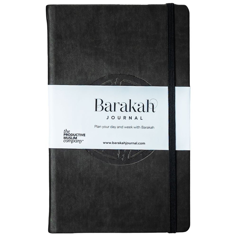 The Barakah Journal: Plan Your Day & Week With Barakah - Black