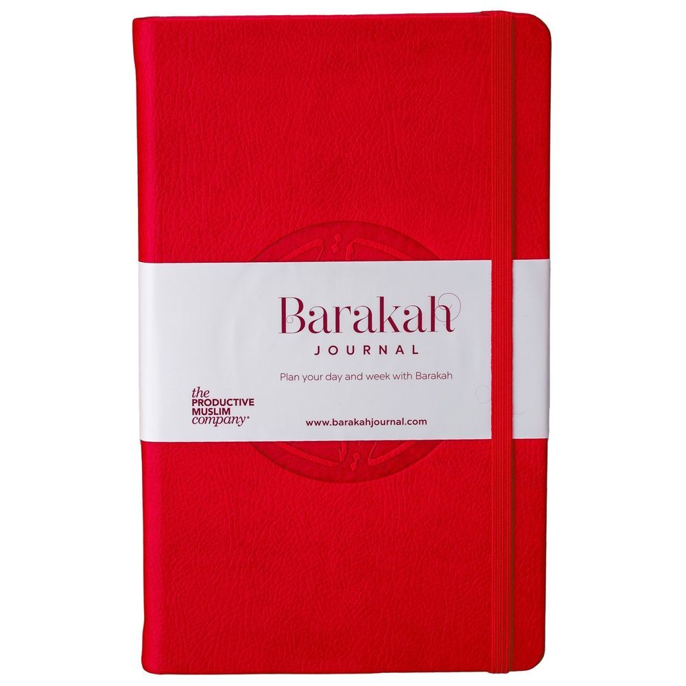 The Barakah Journal: Plan Your Day & Week With Barakah - Red