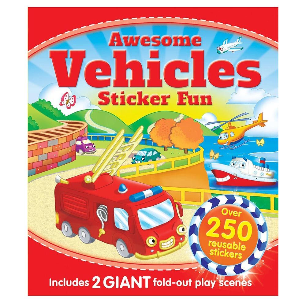 Awesome Vehicles Sticker Fun