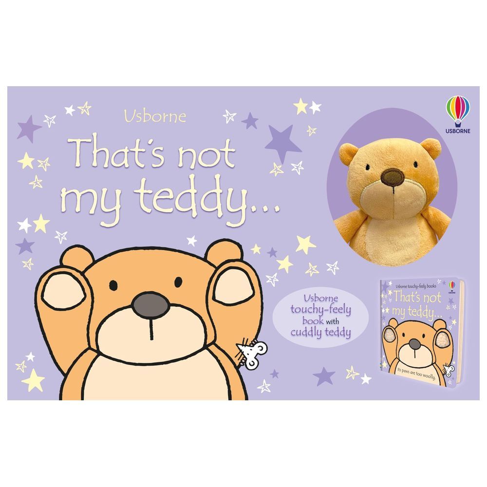 Usborne Books - That's Not My Teddy Book & Toy