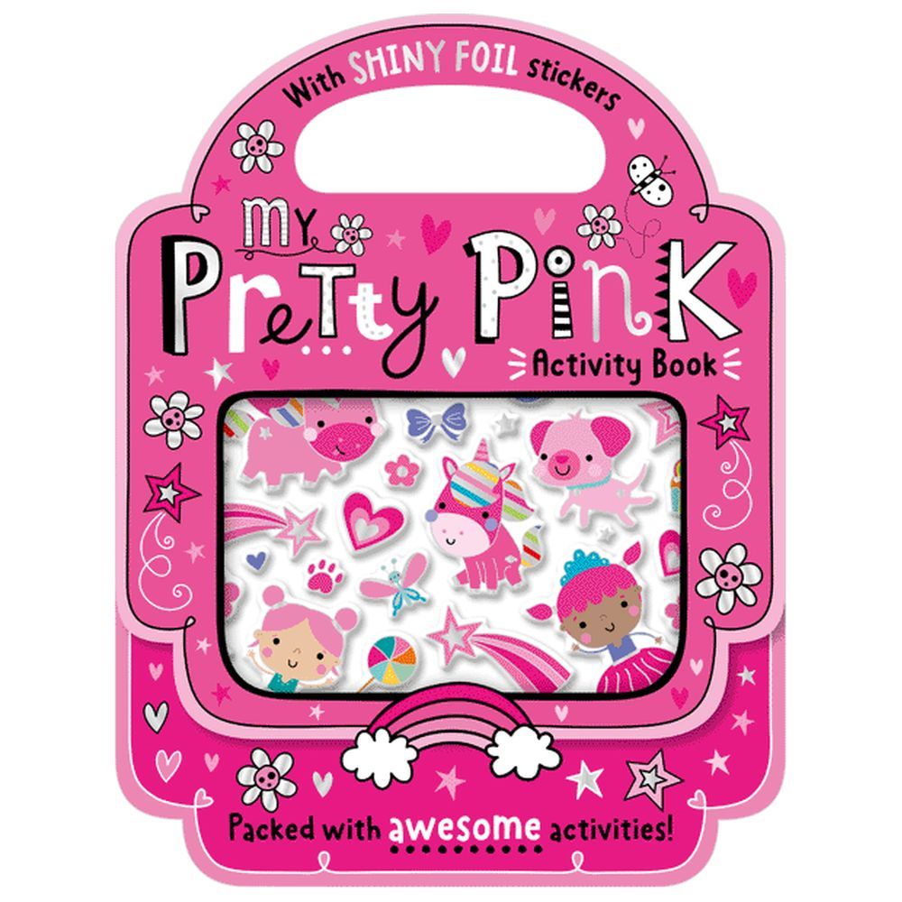 Make Believe Ideas - Shiny Stickers My Pretty Pink Activity Book