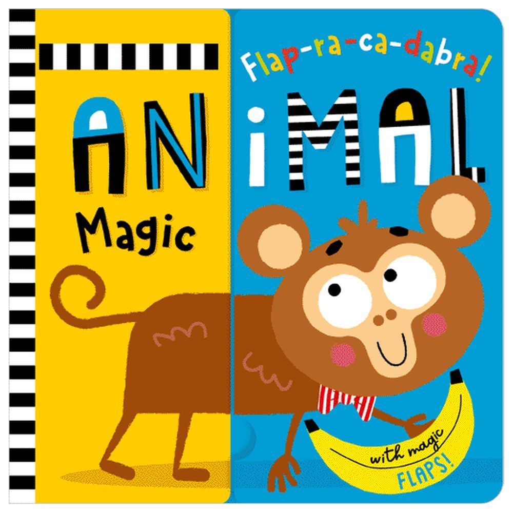 Make Believe Ideas - Flap-ra-ca-dabra! Animal Magic Board Book