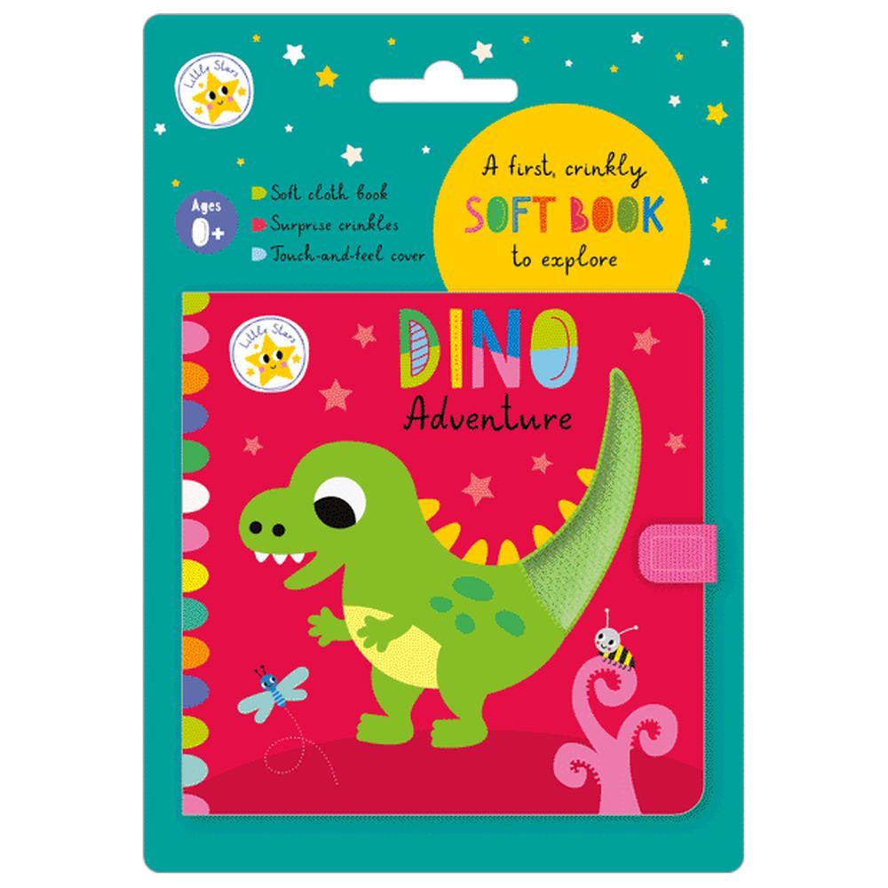 Make Believe Ideas - Little Stars Dino Adventure Cloth Book