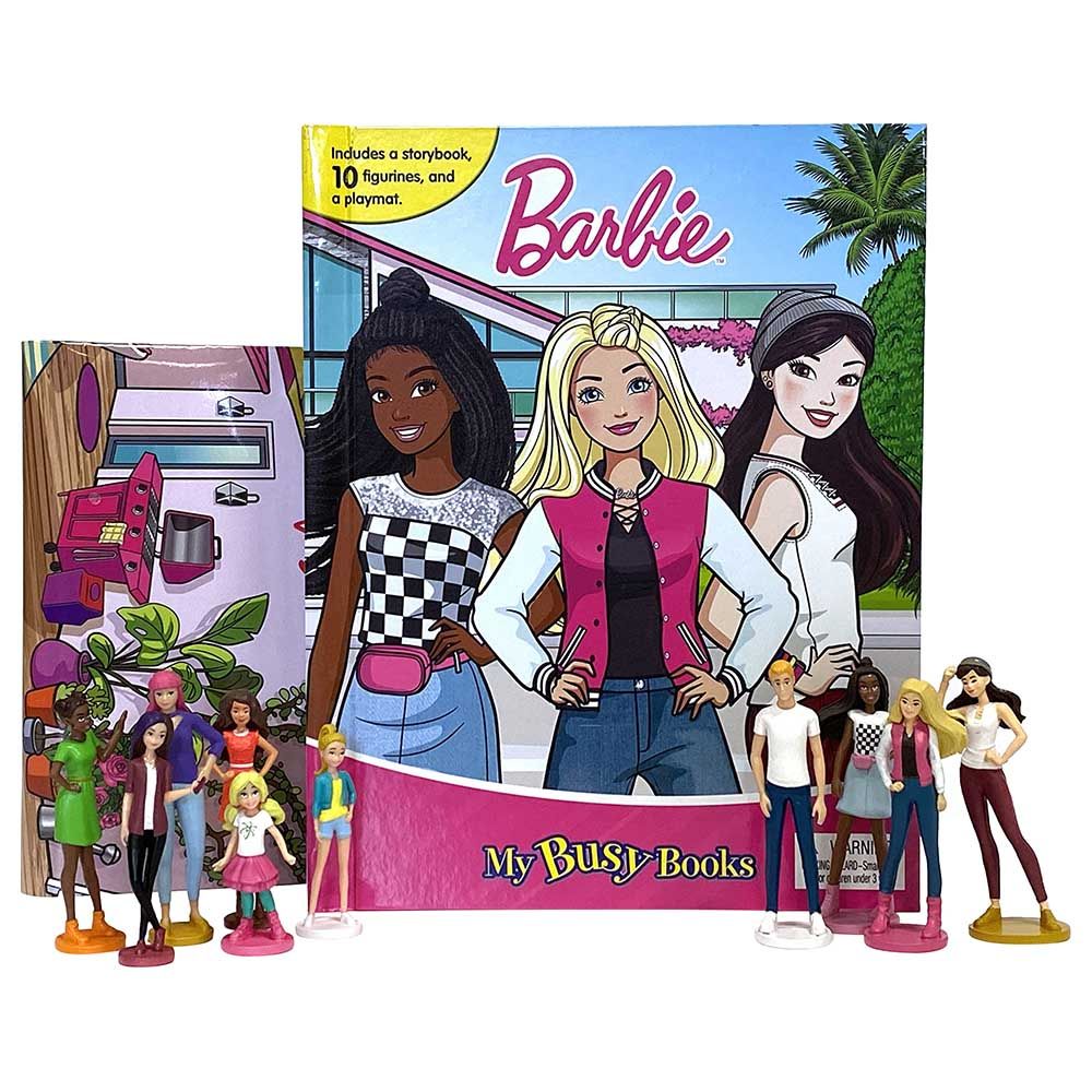 Mattel Barbie My Busy Book