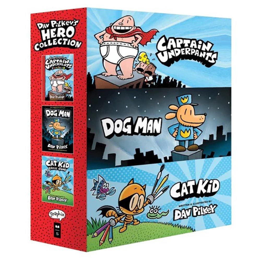 Dav Pilkey's Hero Collection - Pack of 3