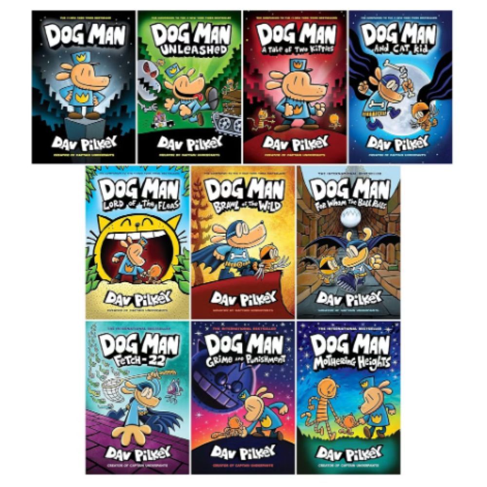 Dog Man: The Supa Buddies Mega Collection Boxed Set - Pack of 10