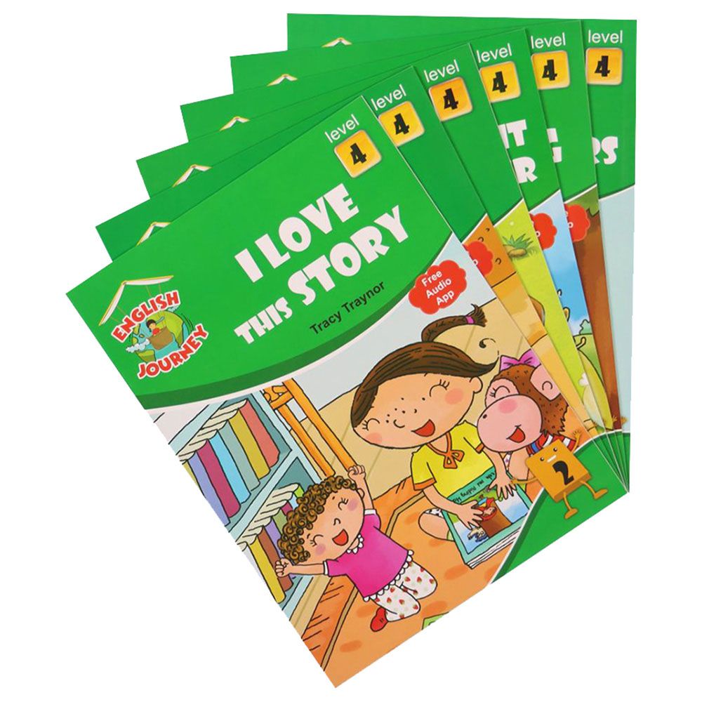 English Journey Stories: Level 4 w/ App - Pack of 6