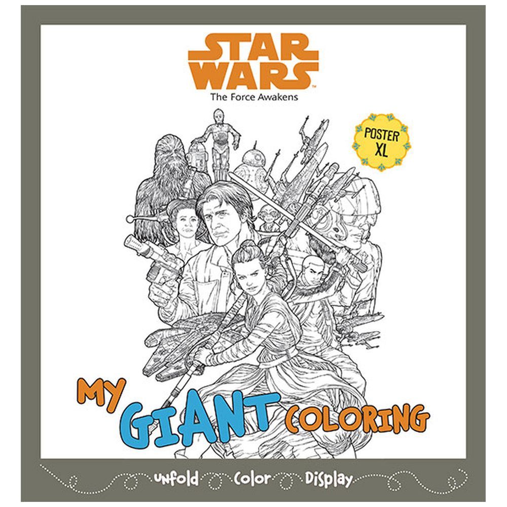 Star Wars - The Force Awakens - My Giant Colouring