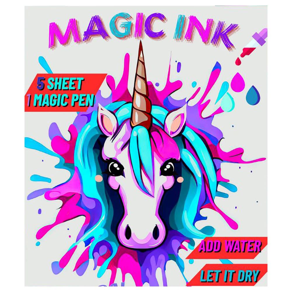 Just Kidding - Unicorn Magic Ink Activity Set