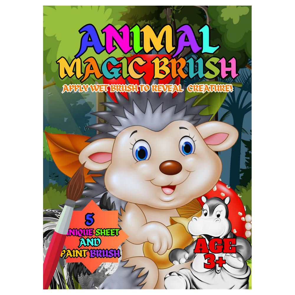 Just Kidding - Animal Magical Paint Brush Activity Pack