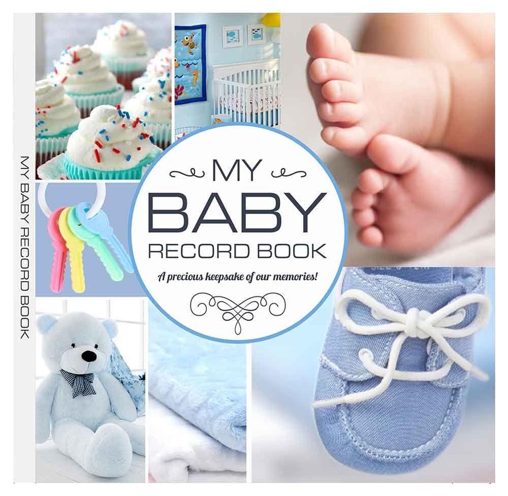 Baby Record Book - Blue