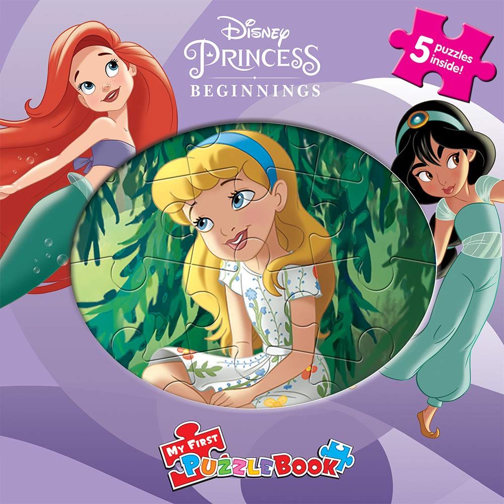 كتاب Disney Princess Beginnings My First Puzzle Book