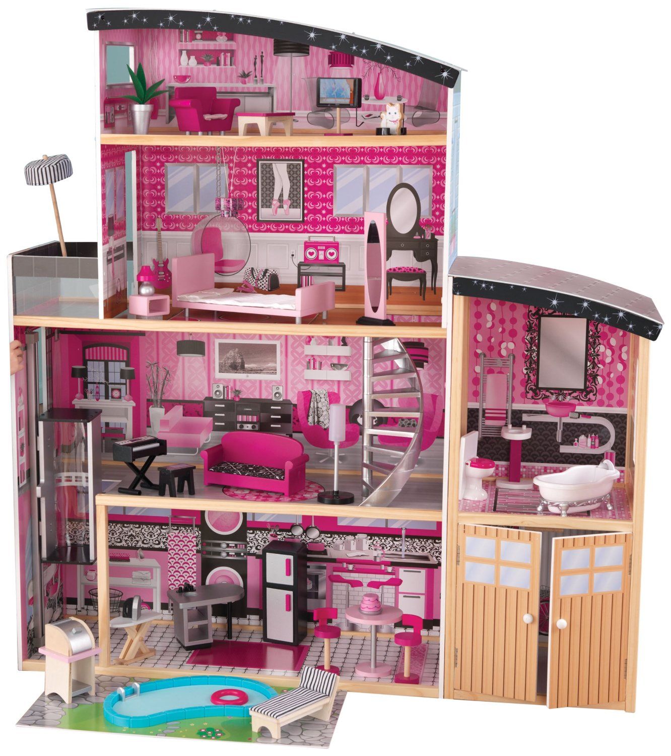 KidKraft - Sparkle Dollhouse Mansion