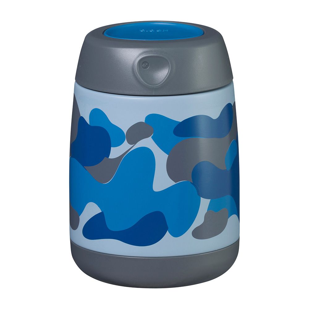 Bbox - Toddler Insulated Mini Food Jar - Blue Camo - 210 ml