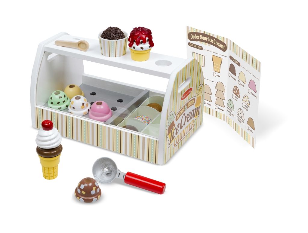 Melissa & Doug - Scoop & Serve Ice Cream Counter