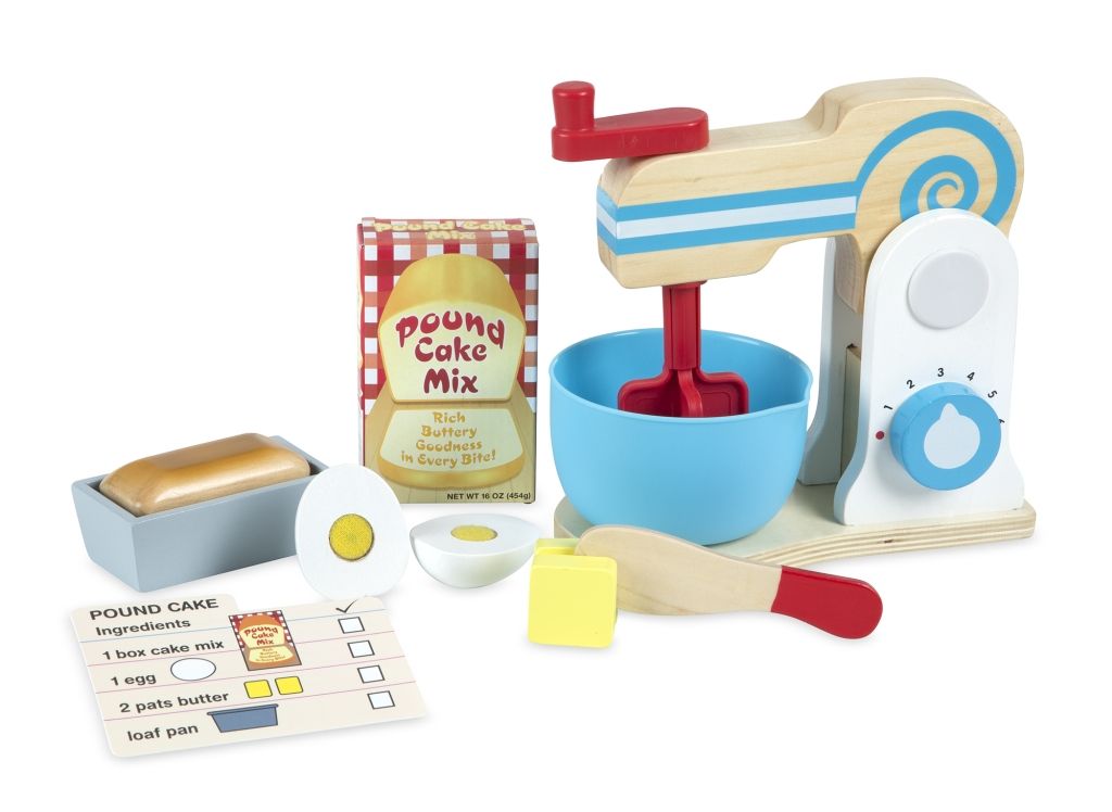 Melissa & Doug Make-A-Cake Mixer Set