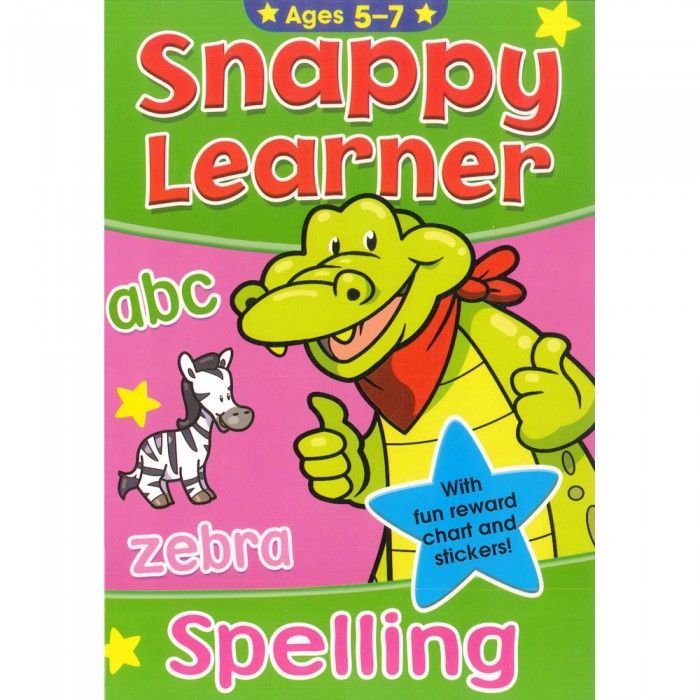 كتاب Study Guide Snappy Learner - Spelling (5-7 Years)