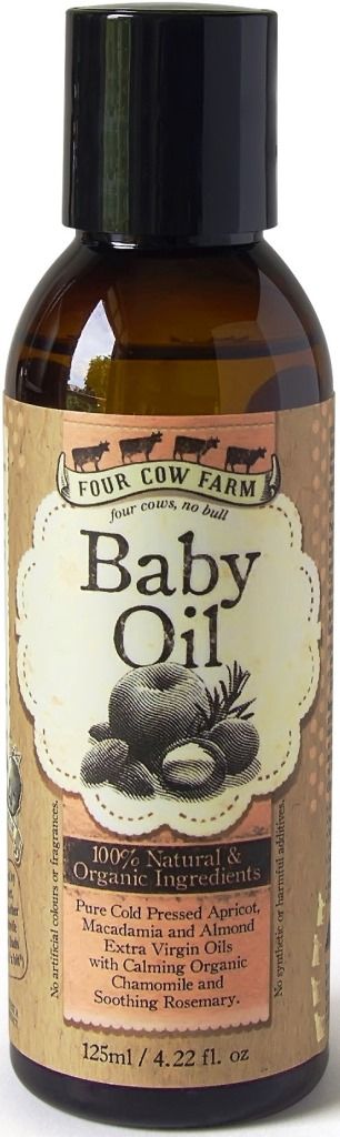 Four Cow Farm Baby Oil (125ml)