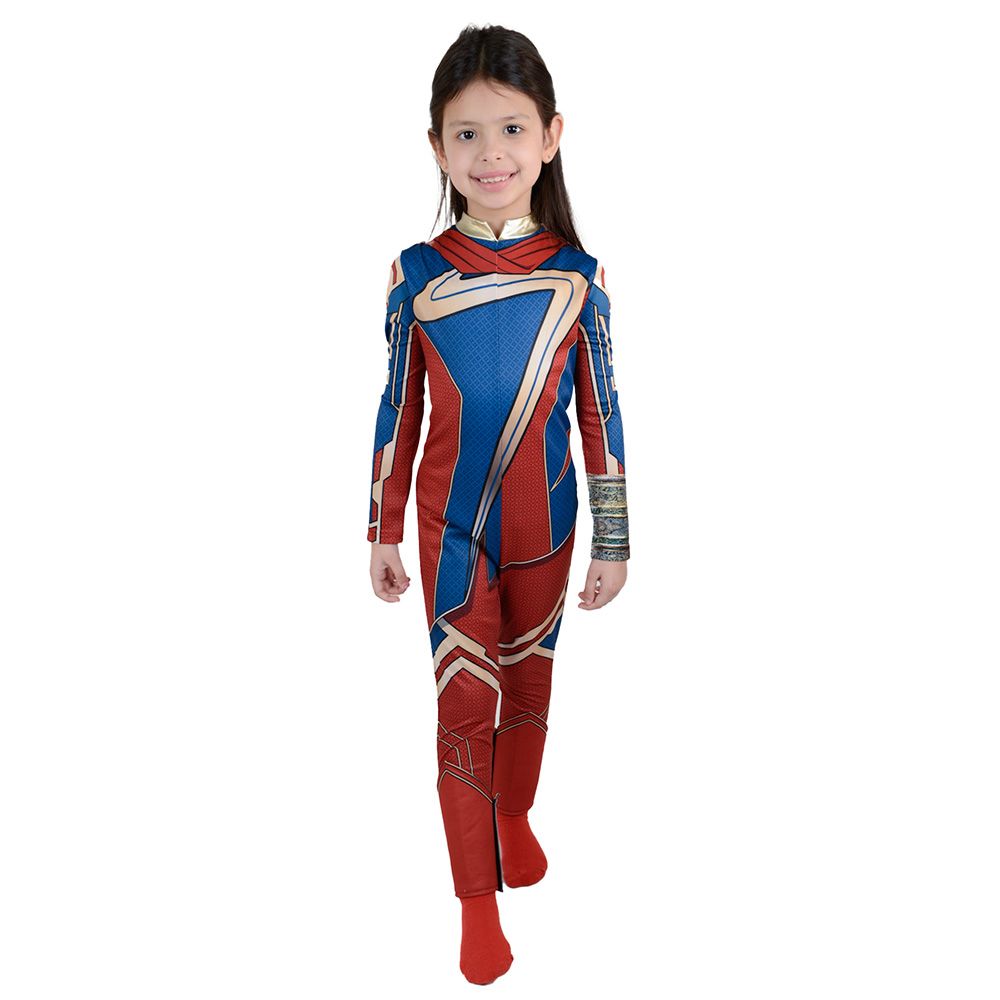 Party Centre - Ms. Marvel Classic Superhero Child Costume