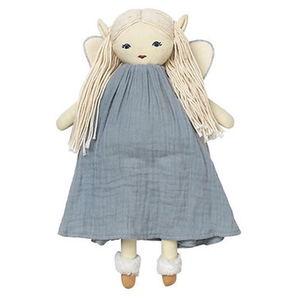 Fabelab - Organic Elf Doll - Snowkeeper - Blue