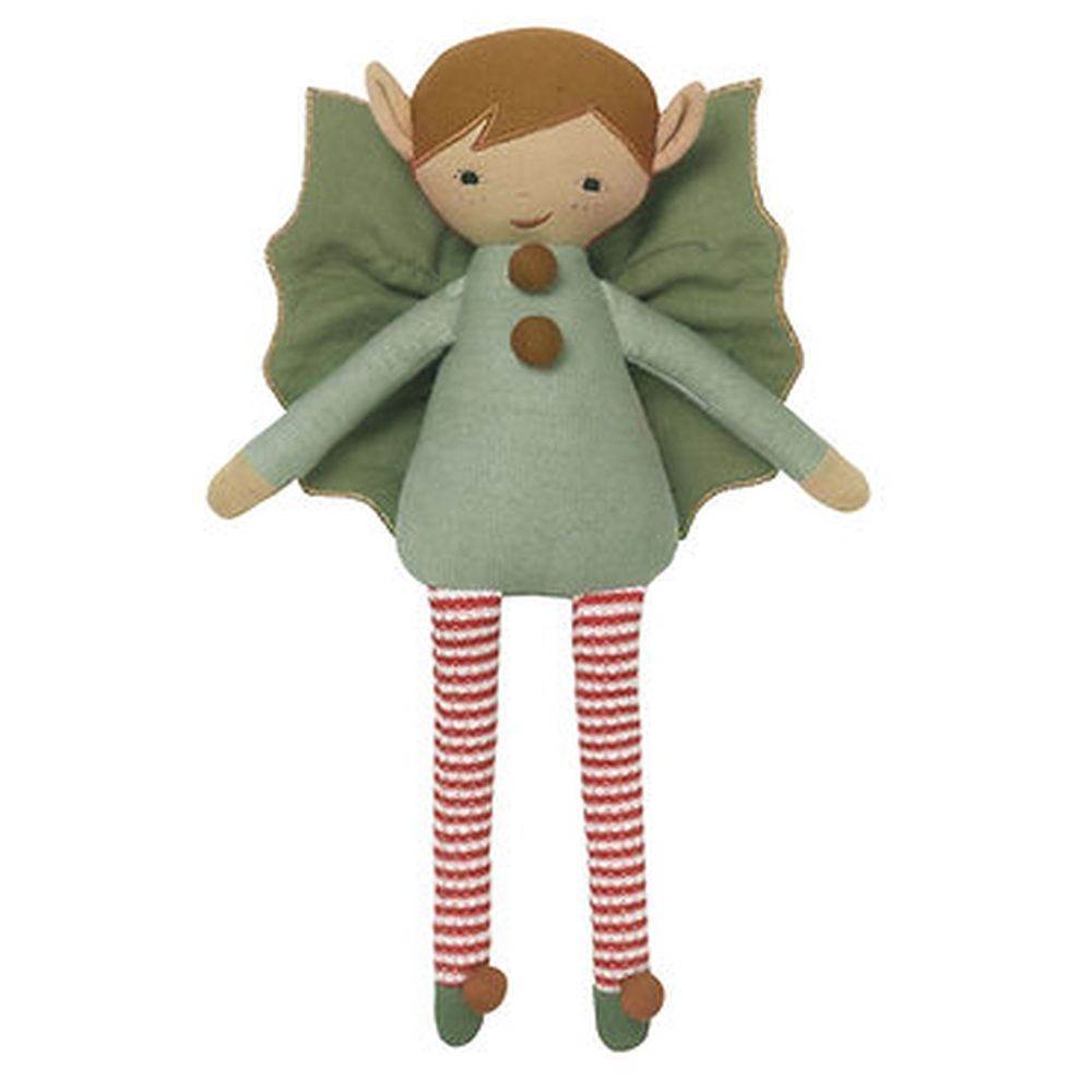 Fabelab - Organic Elf Doll - Christmas Spirit - Green