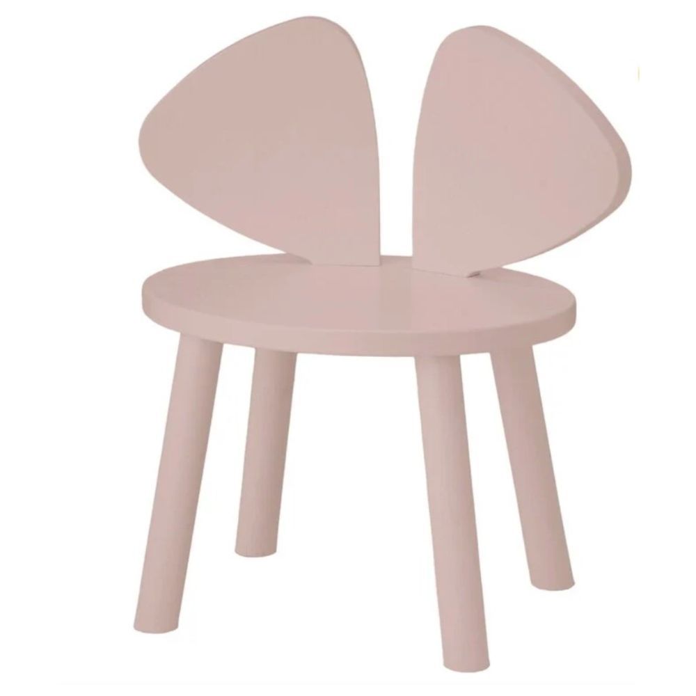 Nofred - Birch Mouse Kids Chair - Rosa