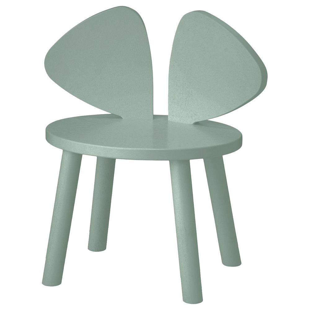 Nofred - Birch Mouse Chair - Olive Green